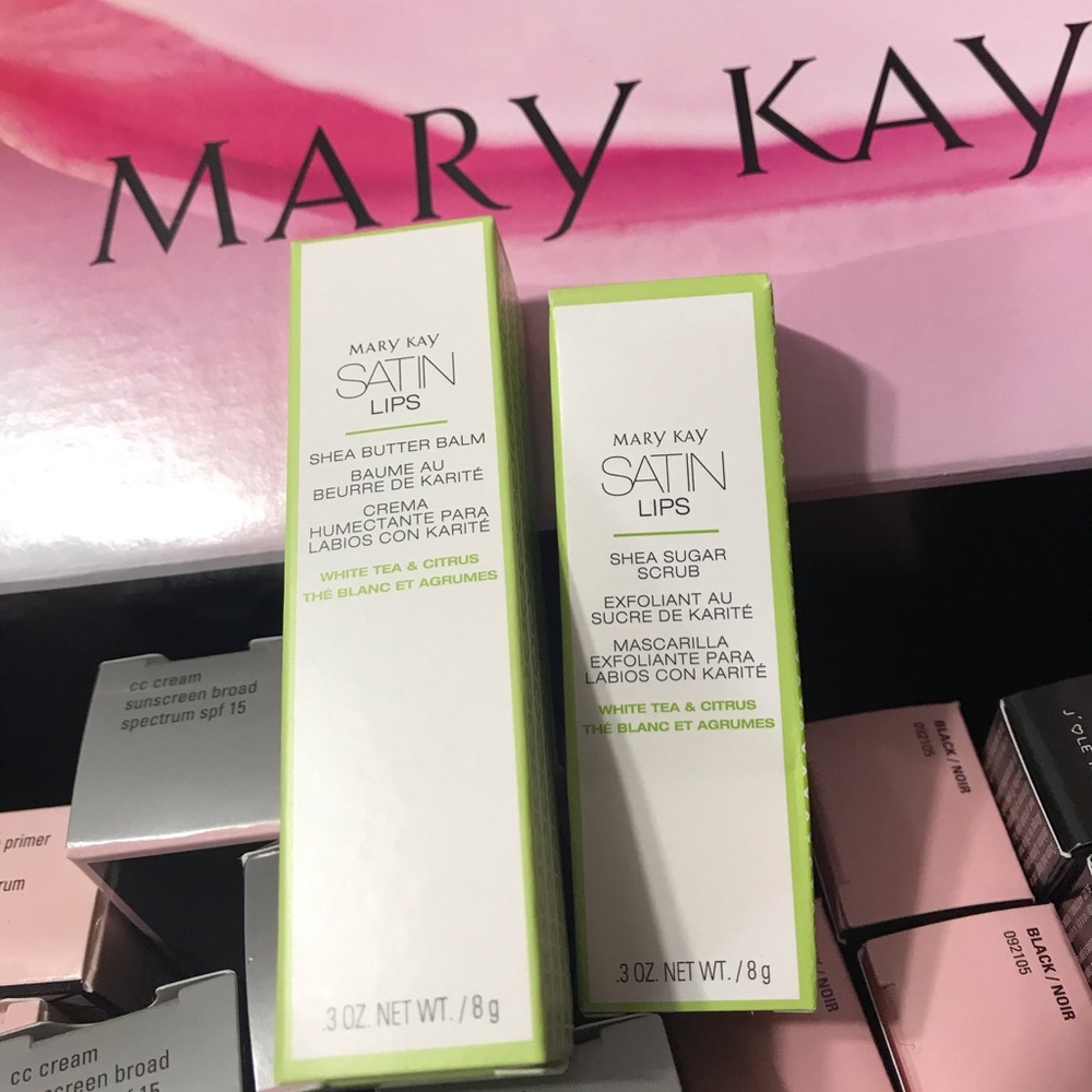 Mary Kay Satin Lips Shea sugar scrub & butter balm